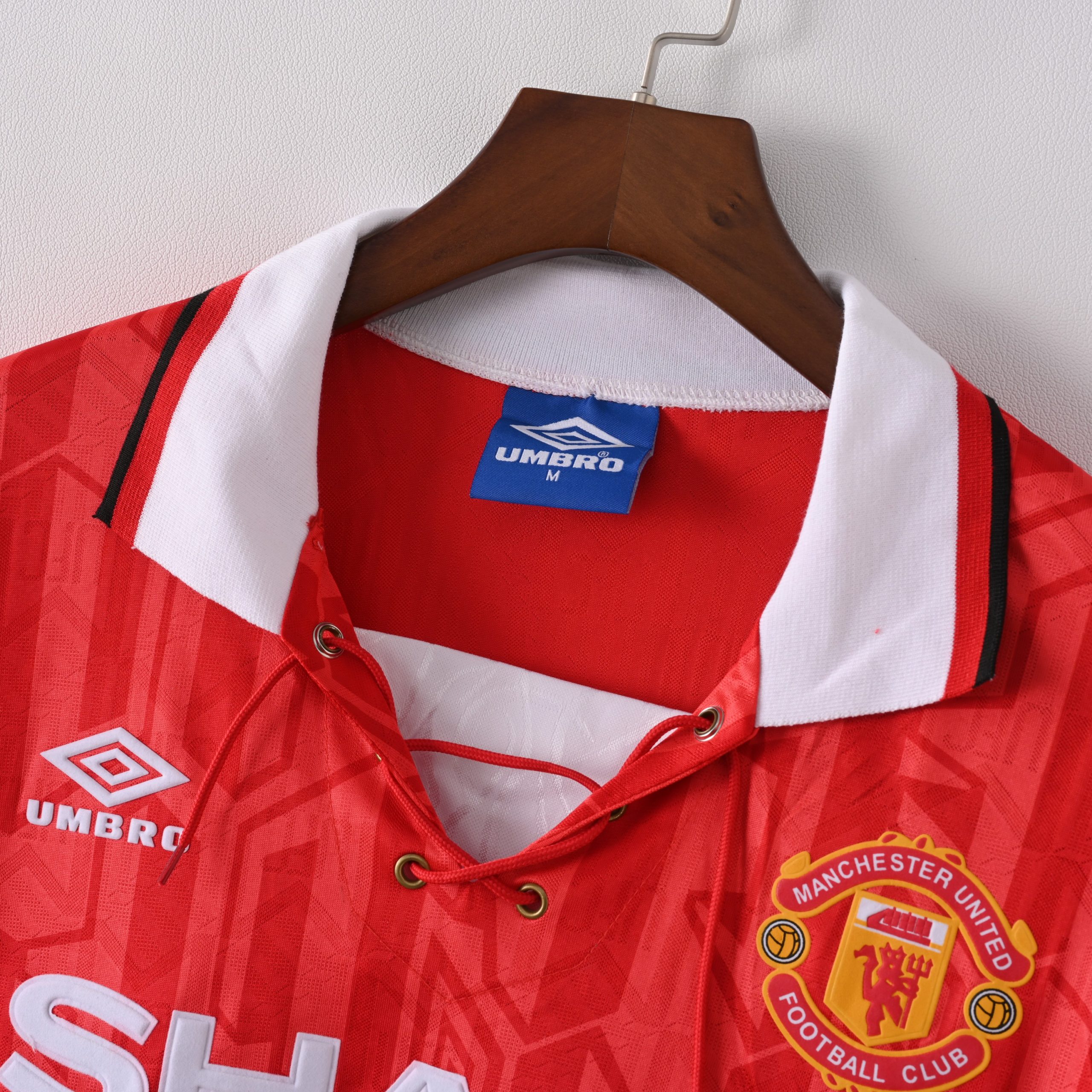 Manchester United 1992/94 Home Retro Jersey - Image 4
