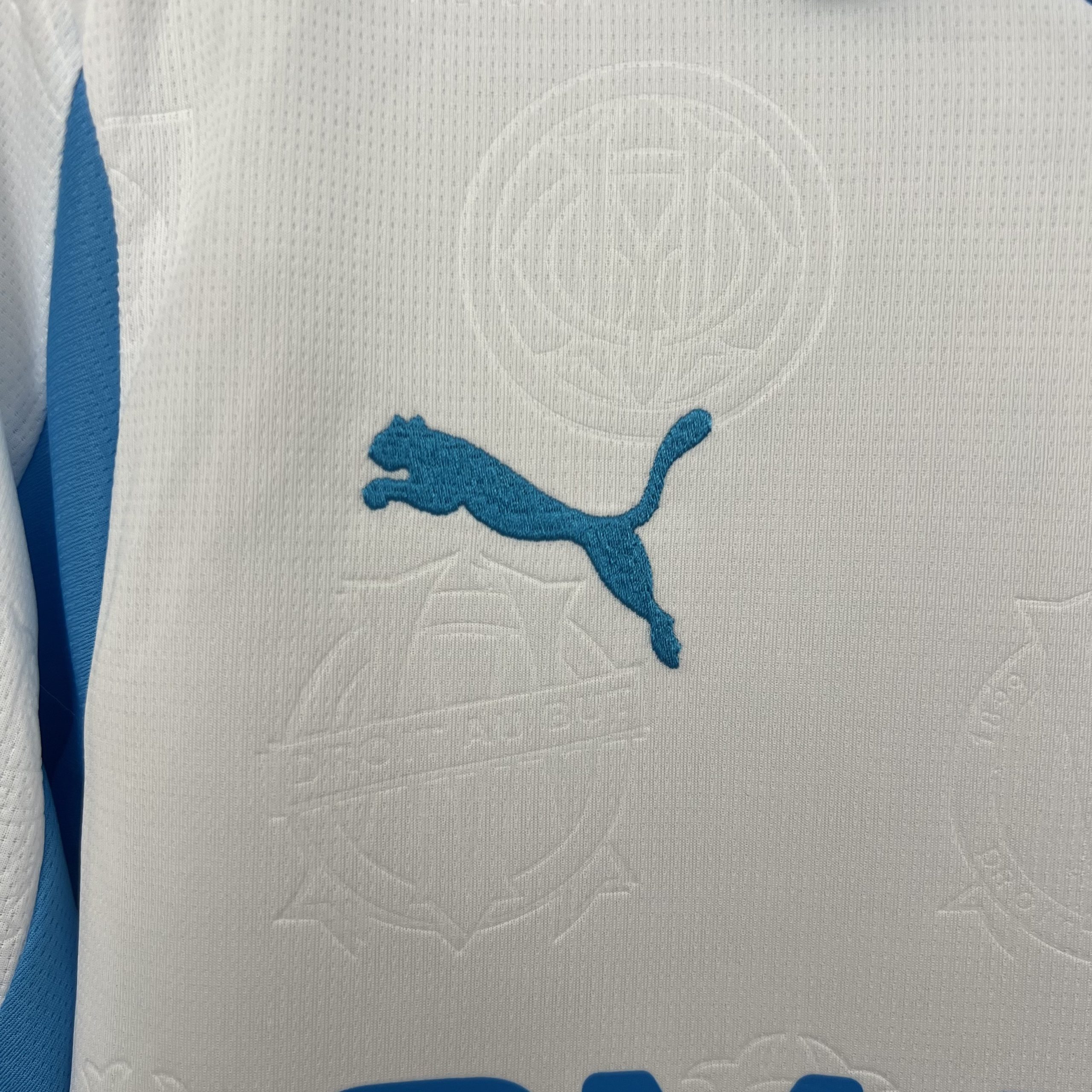 Olympique Marseille 2025/26 Home Jersey (Fan Version) - Image 3
