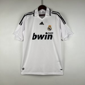 Real Madrid 2008/09 Home Retro Jersey