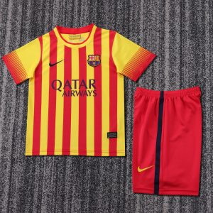 Barcelona 2013/14 Away Kids Kit
