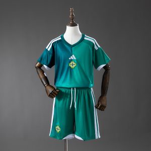 2026 World Cup Northern Ireland Home Kids Kit