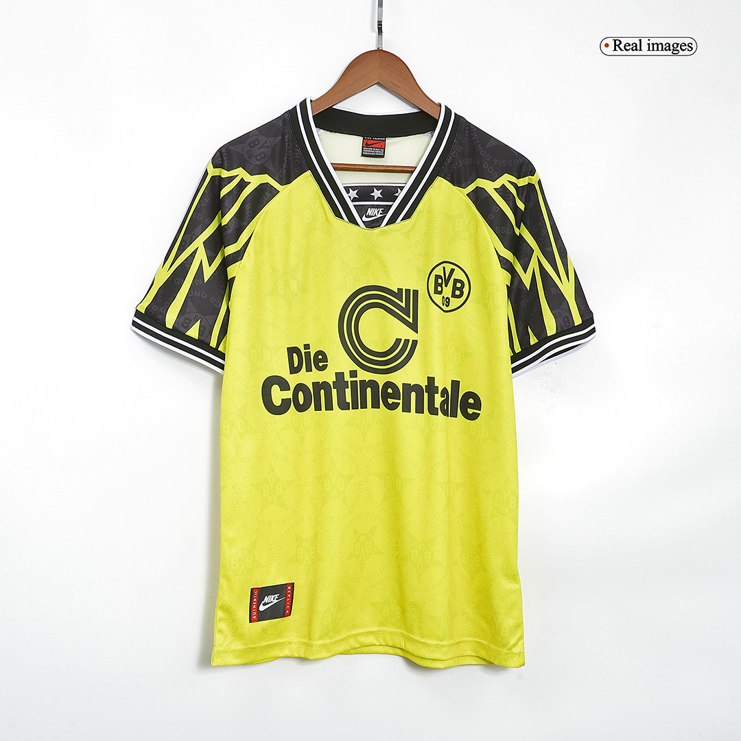 Borussia Dortmund 1994/95 Home Retro Jersey (Fan Version)