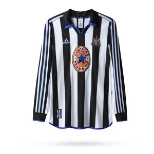 Newcastle United 1999/00 Home Retro Jersey (Long Sleeve)
