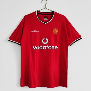 Manchester United 2000/01 Home Retro Jersey (Fan Version)