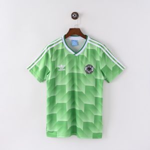 1998 Germany Away Green Retro Jersey Fan Version