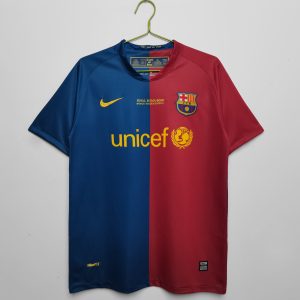 Barcelona 2008/09 Champions League Home Retro Jersey