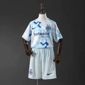 Inter Milan 2025/26 Away Kids Kit