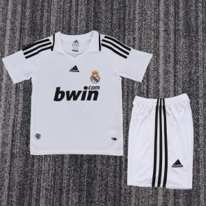 Real Madrid 2008/09 Home Kids Kit