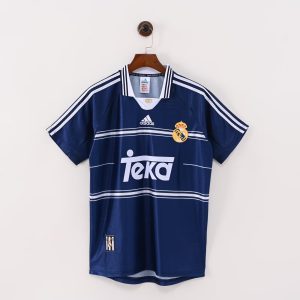 Real Madrid 1998/99 Away Retro Jersey (Fan Version)
