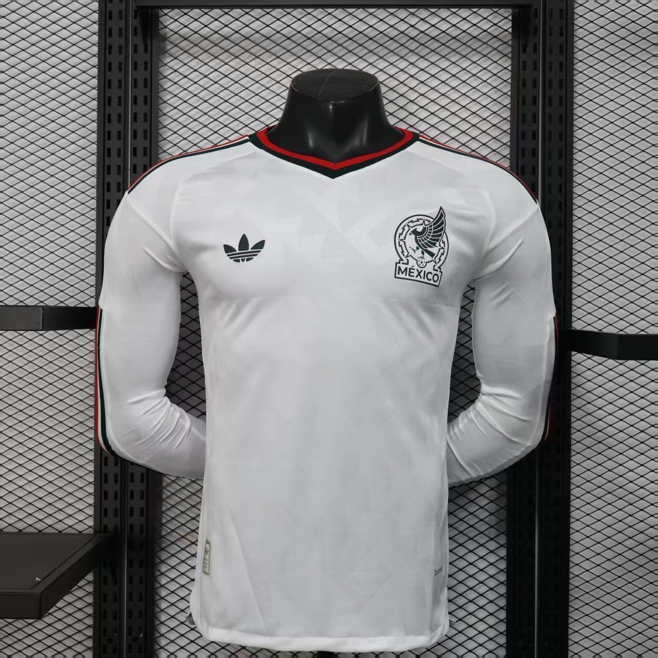 Mexico 2026 World Cup Away Jersey (Player Version, Long Sleeve)