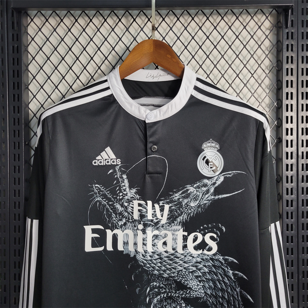 Real Madrid 2014/15 Third Retro Jersey (Fan Version, Long Sleeve) - Image 5