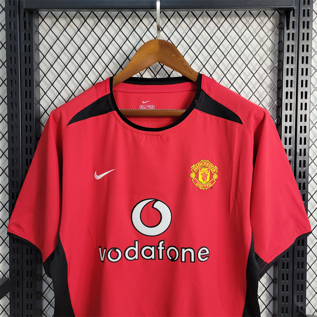 Manchester United 2002/04 Home Retro Jersey - Image 5