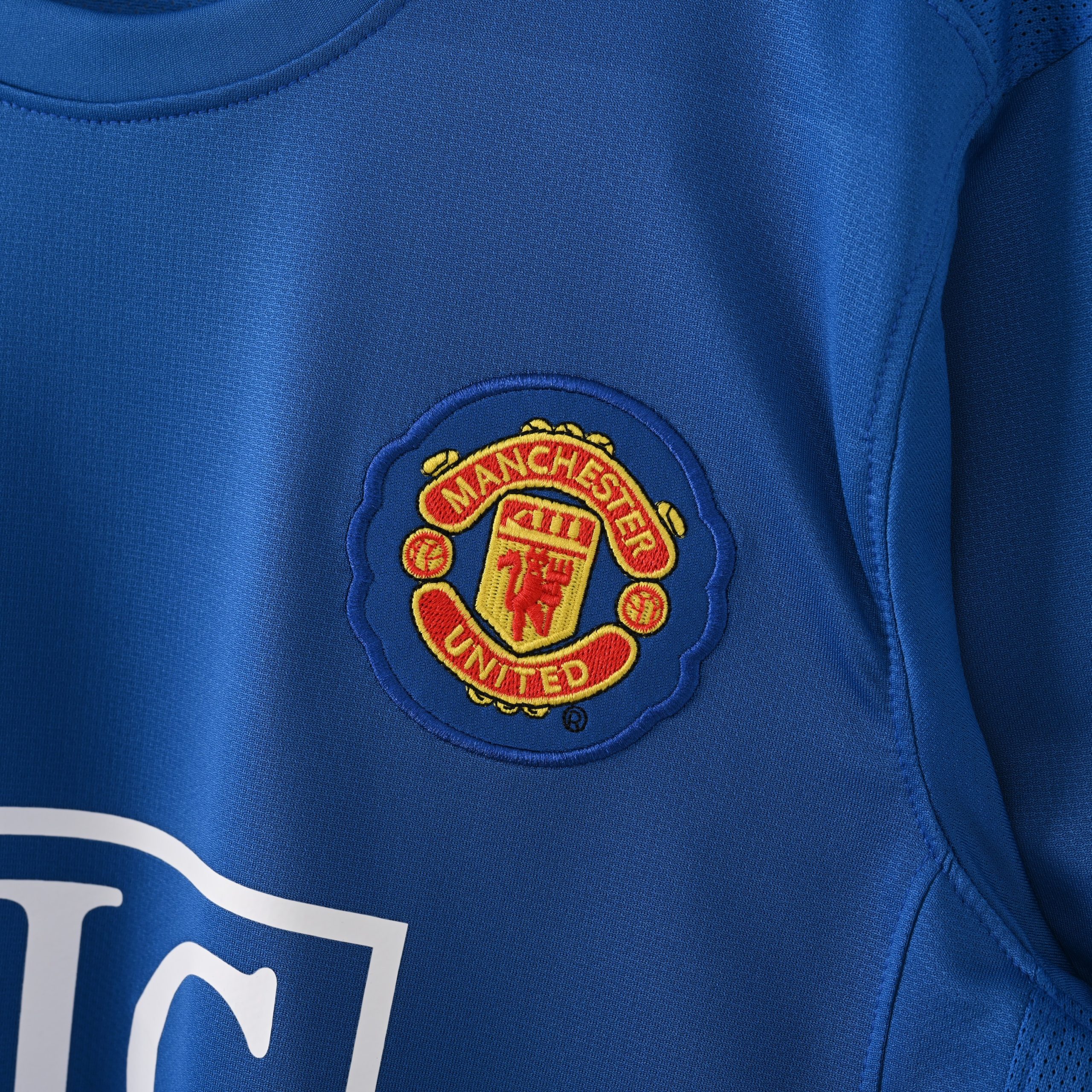2008/09 Manchester United Second Away Retro Jersey Fan Version Long Sleeve - Image 3