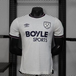 West Ham United 2025/26 Away Jersey (Player Version)