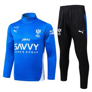 2025/26 Al Hilal Saudi Kids Long Sleeve Training Set