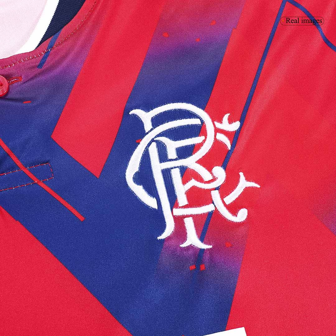 2023/24 Glasgow Rangers Fourth Away Soccer Jersey Fan Version - Image 5