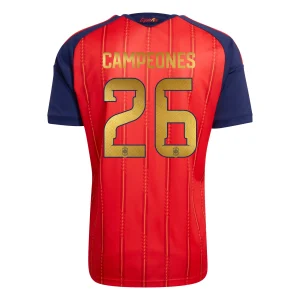 2026 Spain 2-Star Men's Home Jersey World Cup - Champions Edition - 26