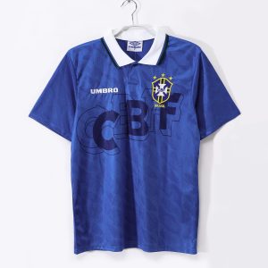 Brazil 1991/93 Away Retro Jersey (Fan Version)