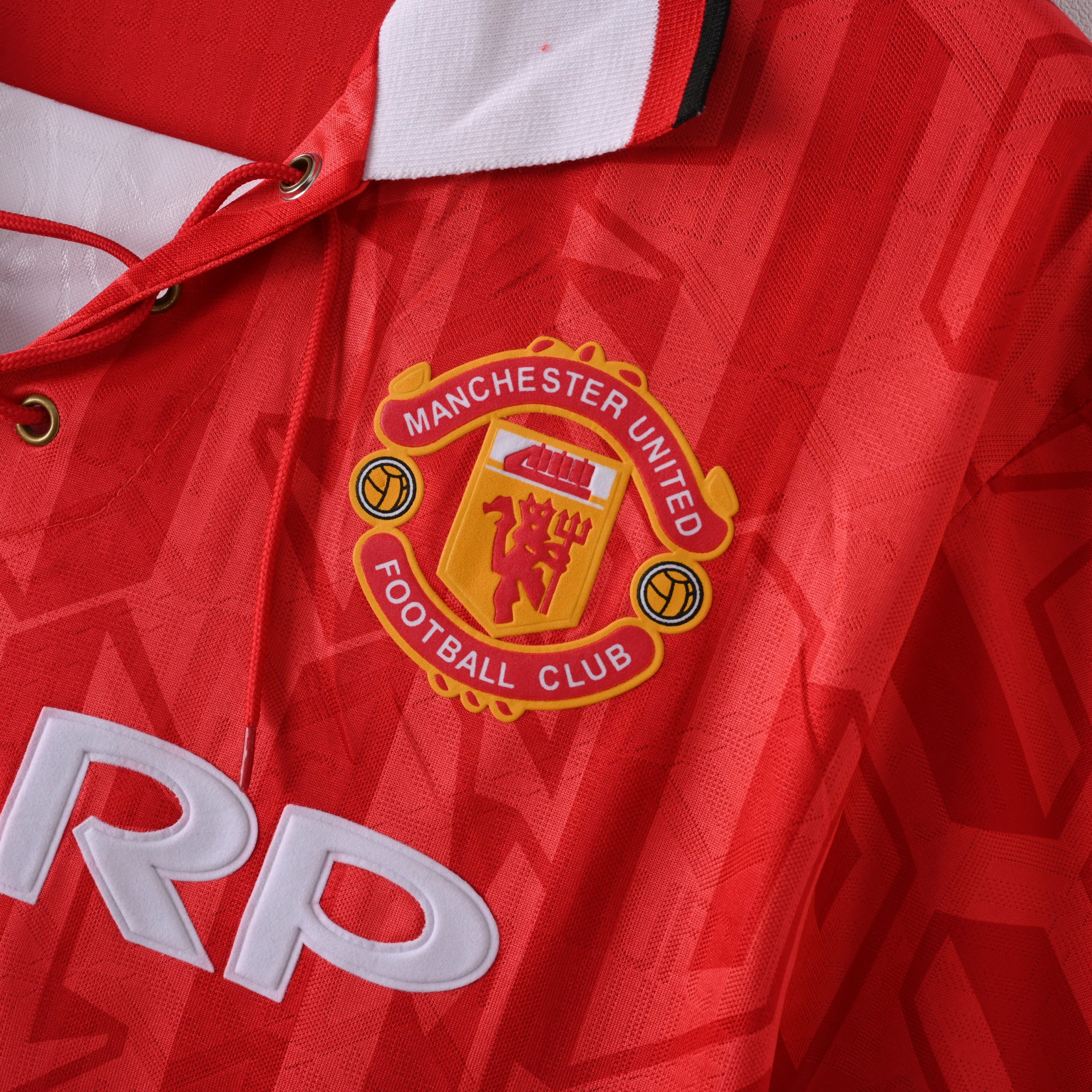 Manchester United 1992/94 Home Retro Jersey - Image 3