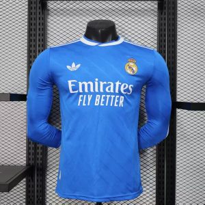 Real Madrid 2025/26 Third Jersey (Player Version, Long Sleeve)
