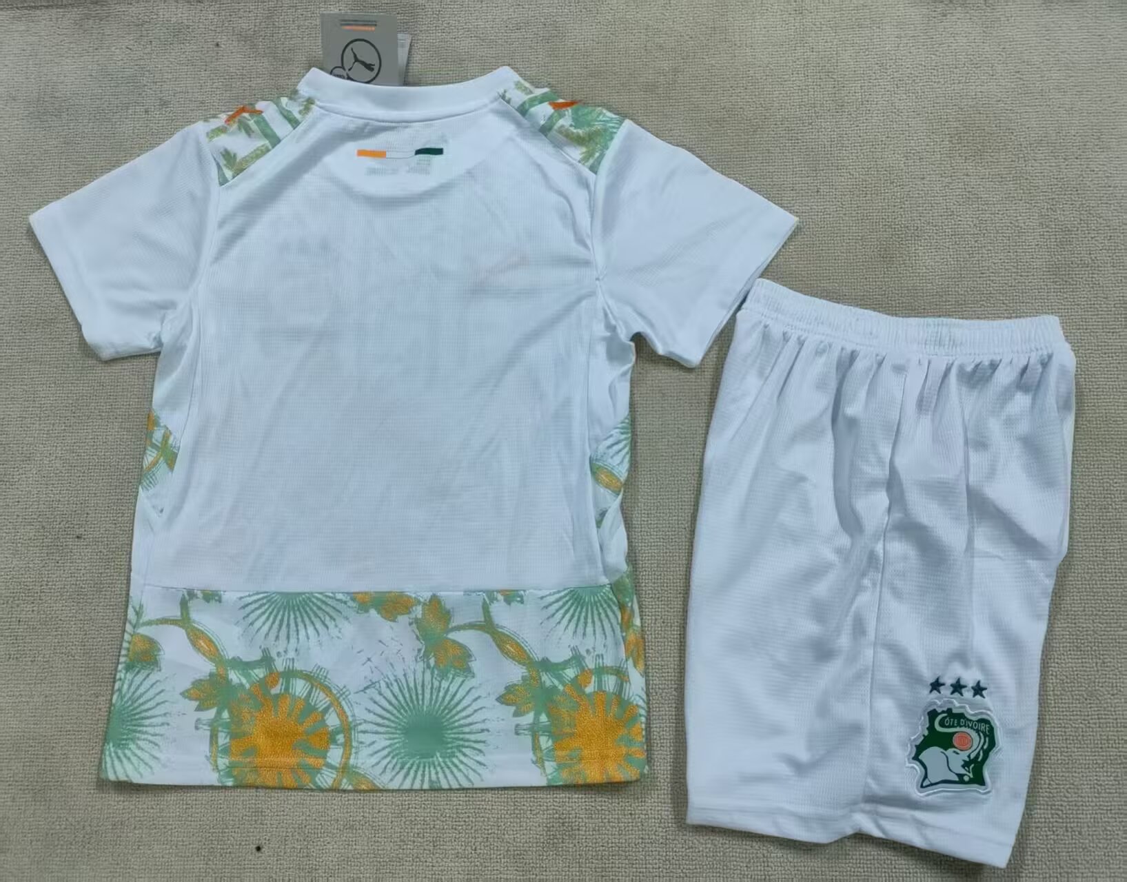 Ivory Coast 2026 World Cup Away Kids Kit - Image 5