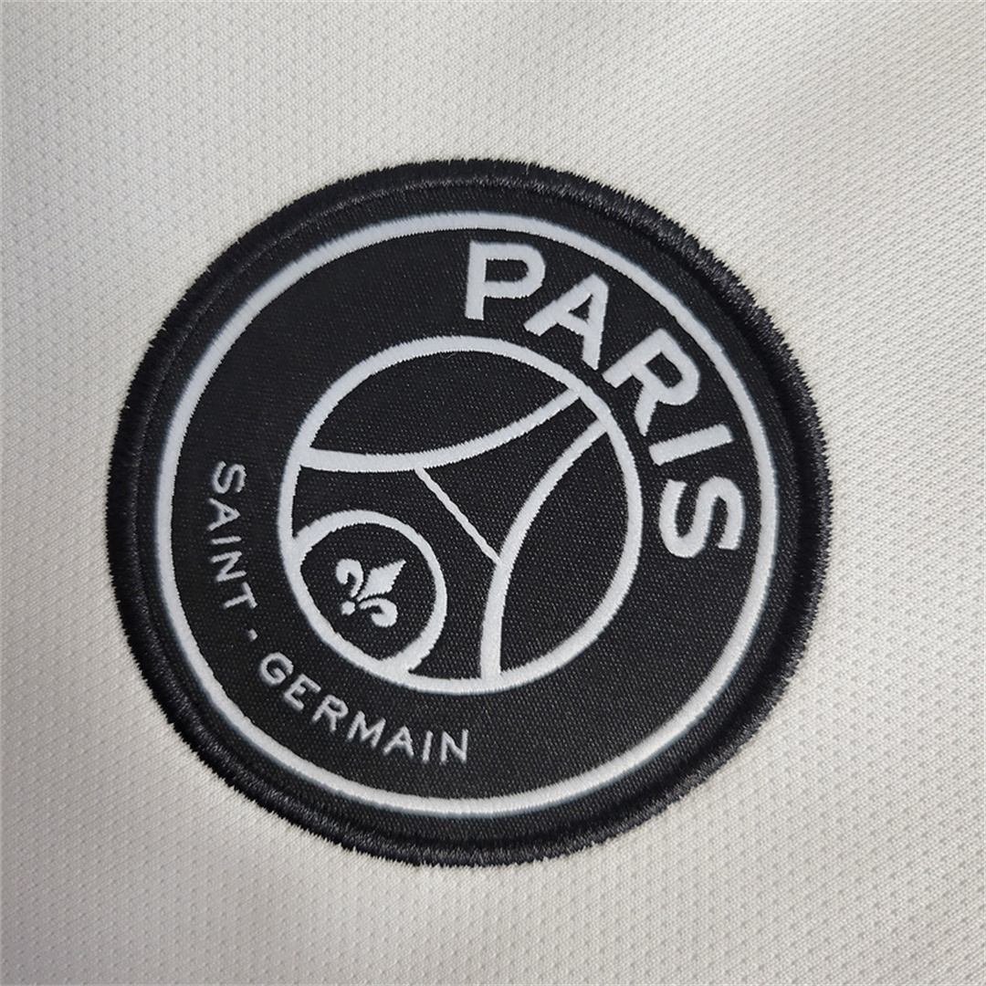 2018/19 PSG Away Retro Jersey Fan Version Long Sleeve - Image 5