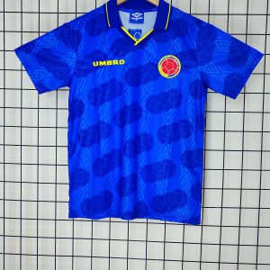 Colombia 1994 World Cup Away Retro Jersey (Fan Version)