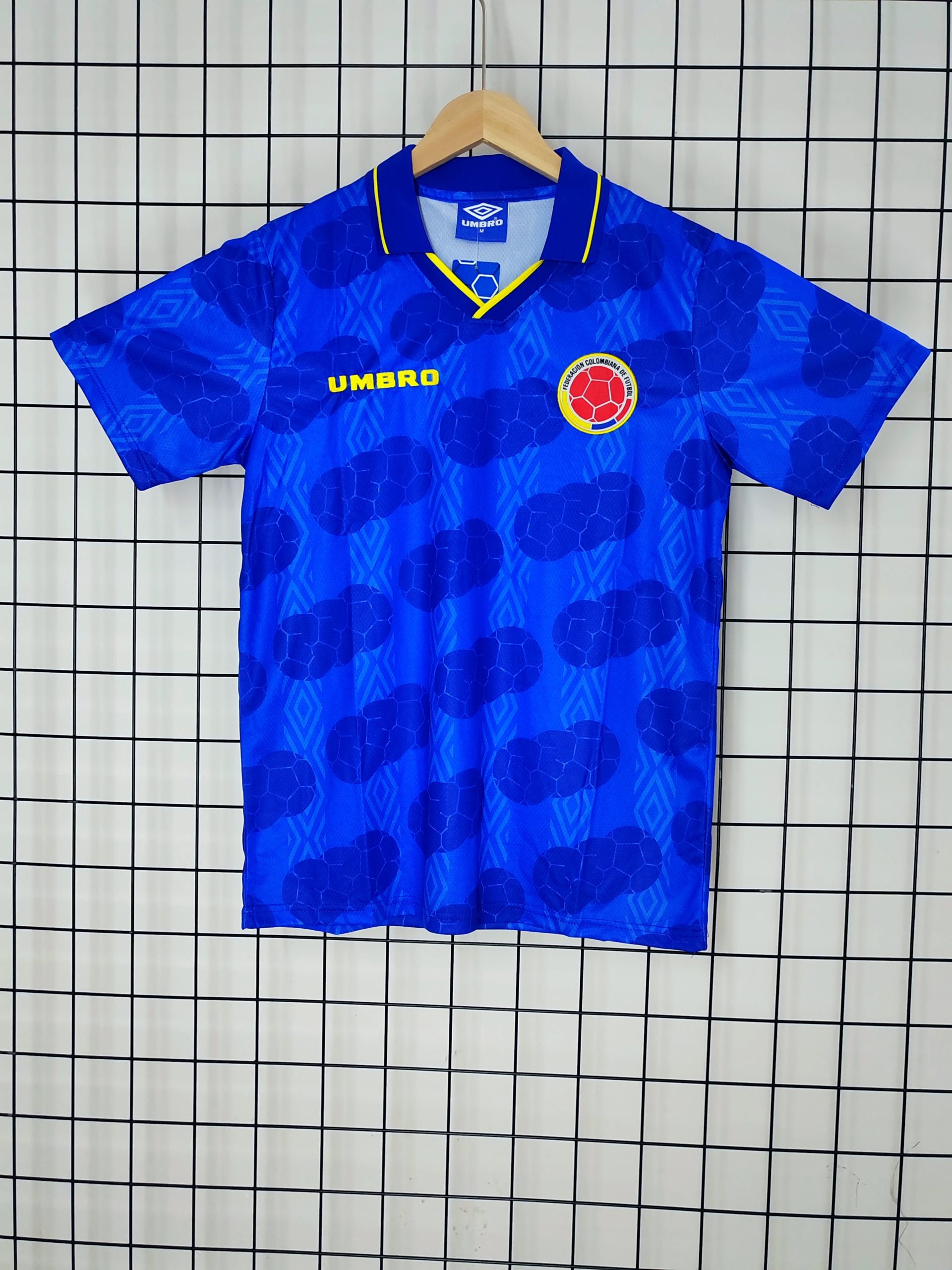 Colombia 1994 World Cup Away Retro Jersey (Fan Version)