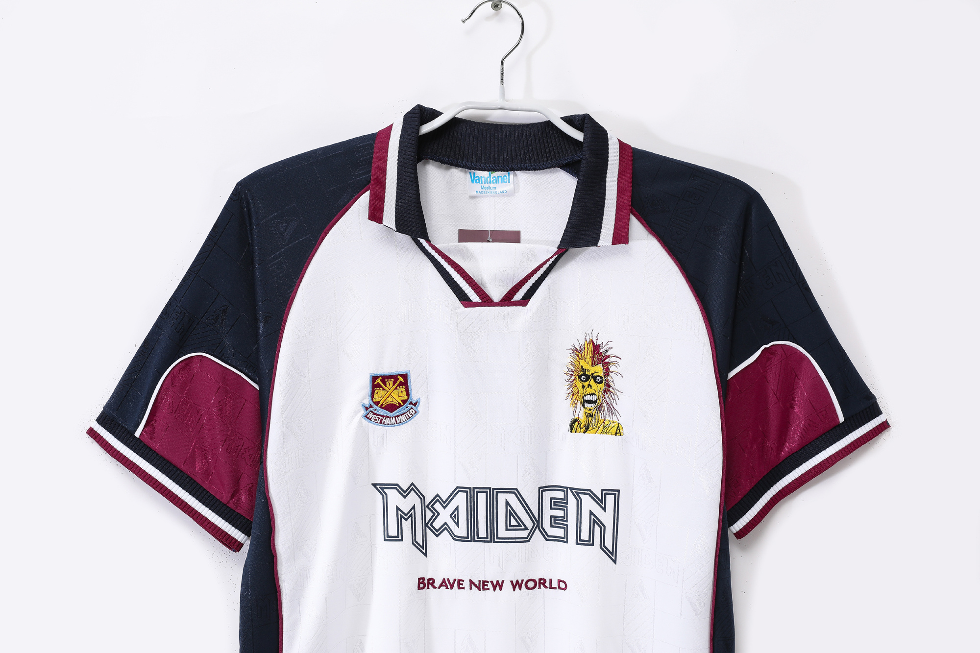 West Ham United 1999 Away Retro Jersey - Image 5