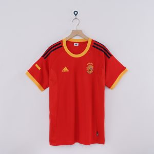 Spain 2002 World Cup Home Retro Jersey