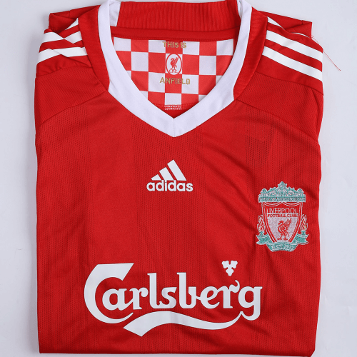Liverpool 2008/09 Home Retro Jersey - Image 2