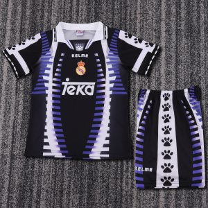 Real Madrid 1997/98 Away Kids Kit