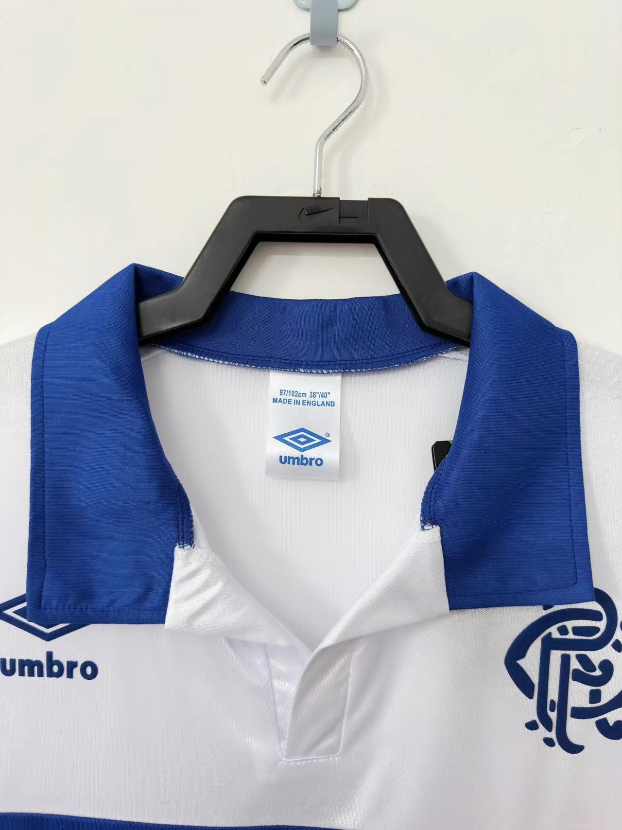 1994/95 Glasgow Rangers Away Retro Jersey - Image 3