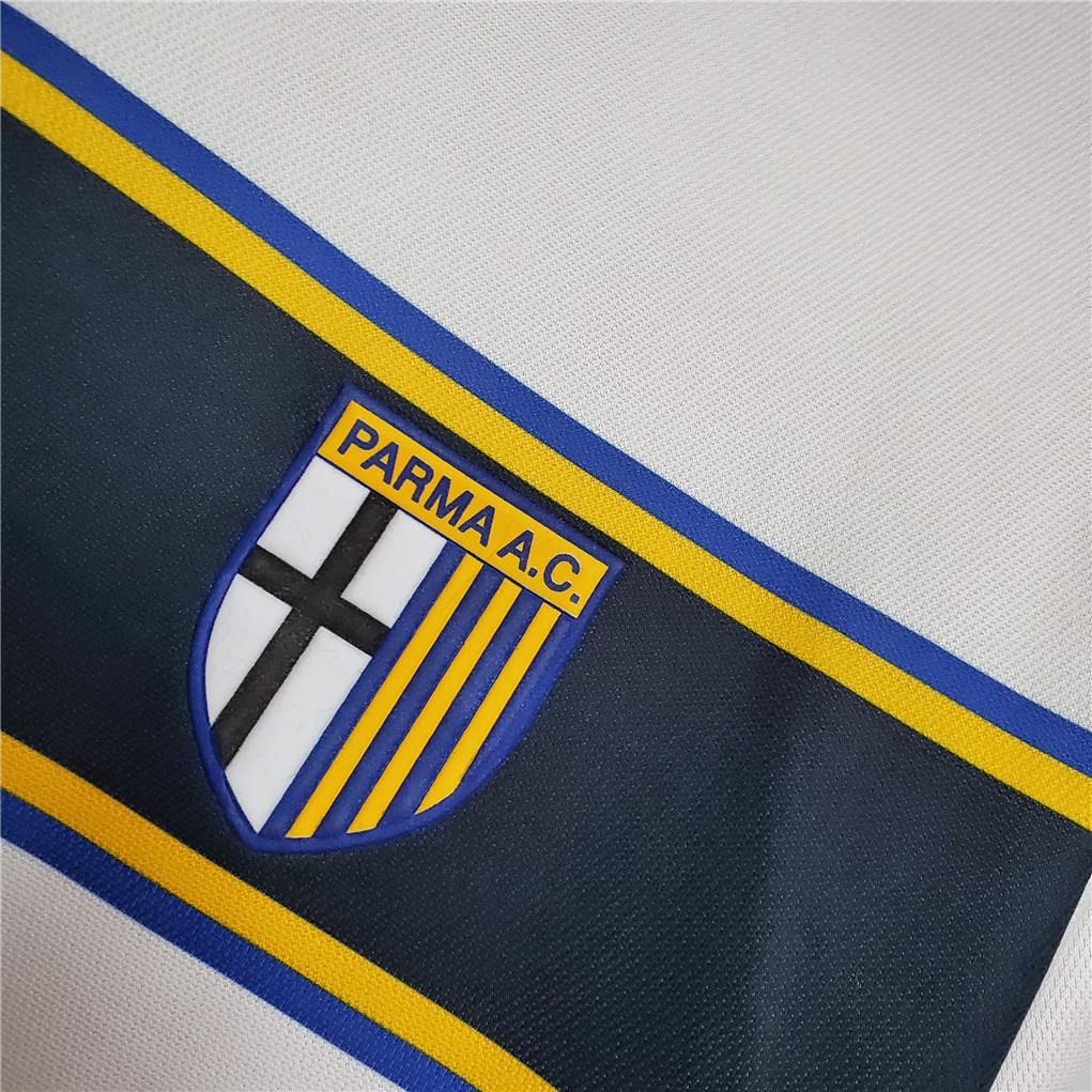 2002/03 Parma Calcio Away Retro Jersey - Image 4