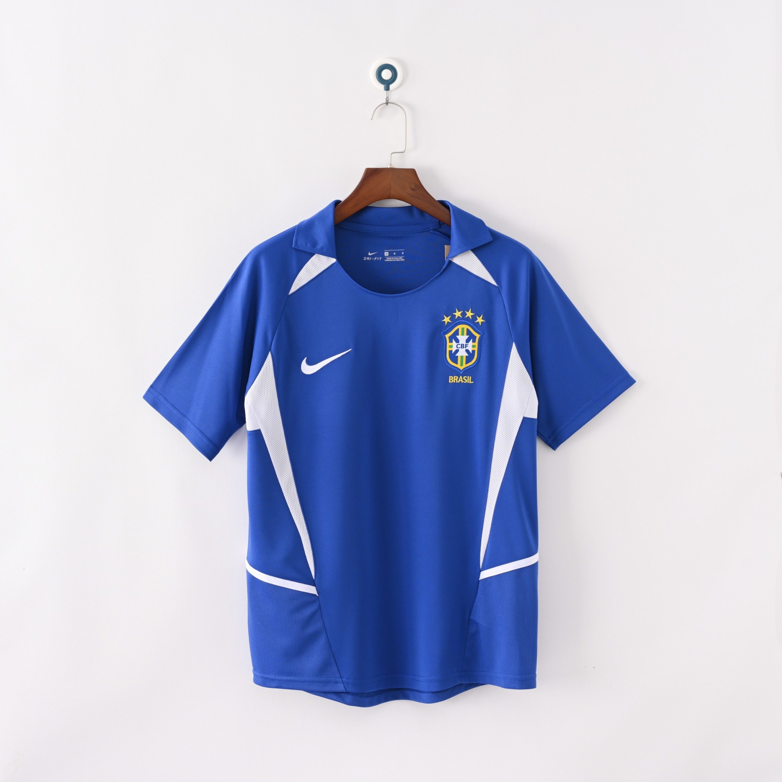 Brazil 2002 World Cup Away Retro Jersey
