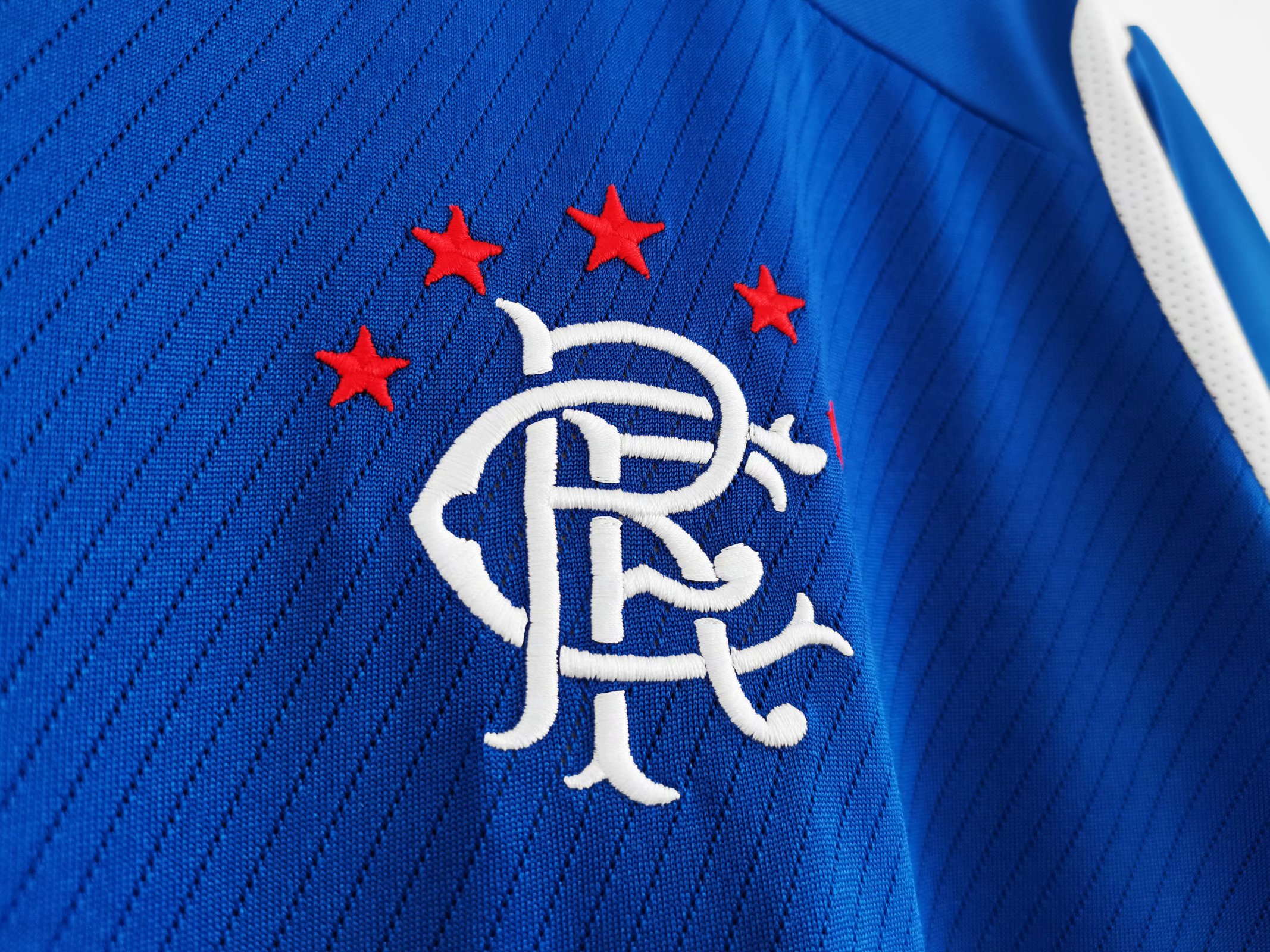 2008/09 Glasgow Rangers Home Retro Jersey - Image 5