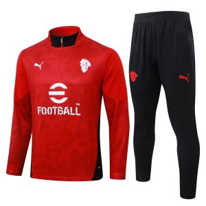 AC Milan 2025/26 Kids Training Set (Long Sleeve)