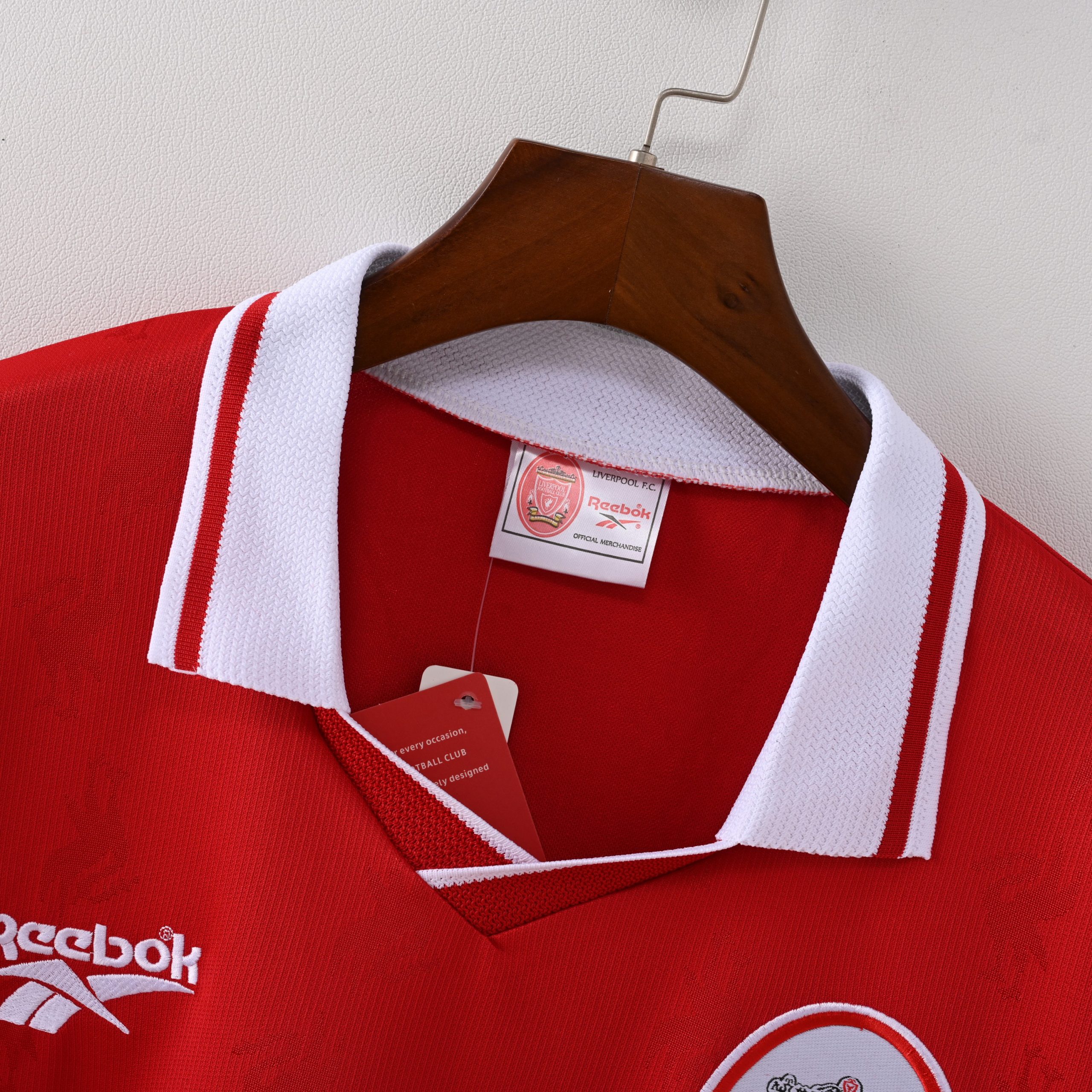 Liverpool 1996/97 Home Retro Jersey (Long Sleeve) - Image 5