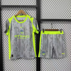 Manchester City 2025/26 Third Kids Kit