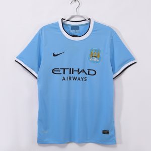 Manchester City 2013/14 Home Retro Jersey