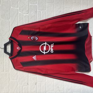 AC Milan 2004/05 Home Retro Jersey (Fan Version, Long Sleeve)