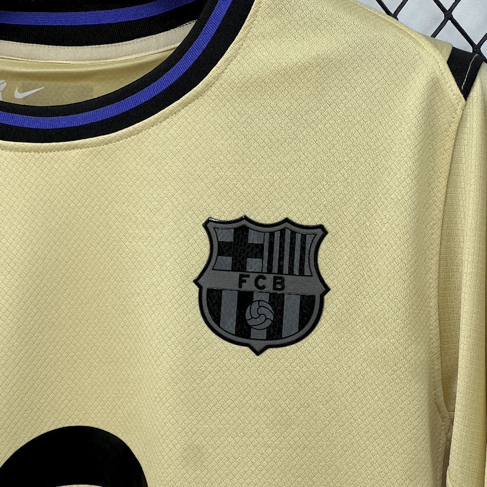 Barcelona 2025/26 Away Jersey (Fan Version, Long Sleeve) - Image 5
