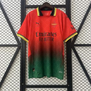 2025/26 AC Milan Red and Green Special Jersey Fan Version