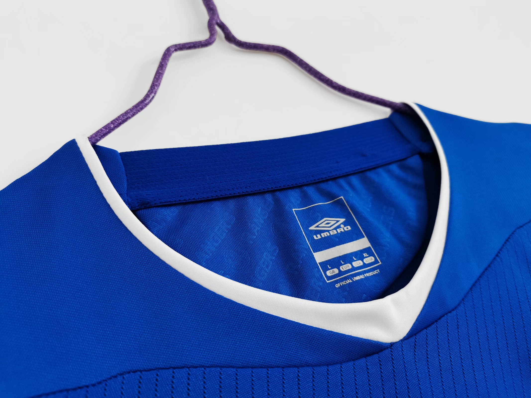 2008/09 Glasgow Rangers Home Retro Jersey - Image 3