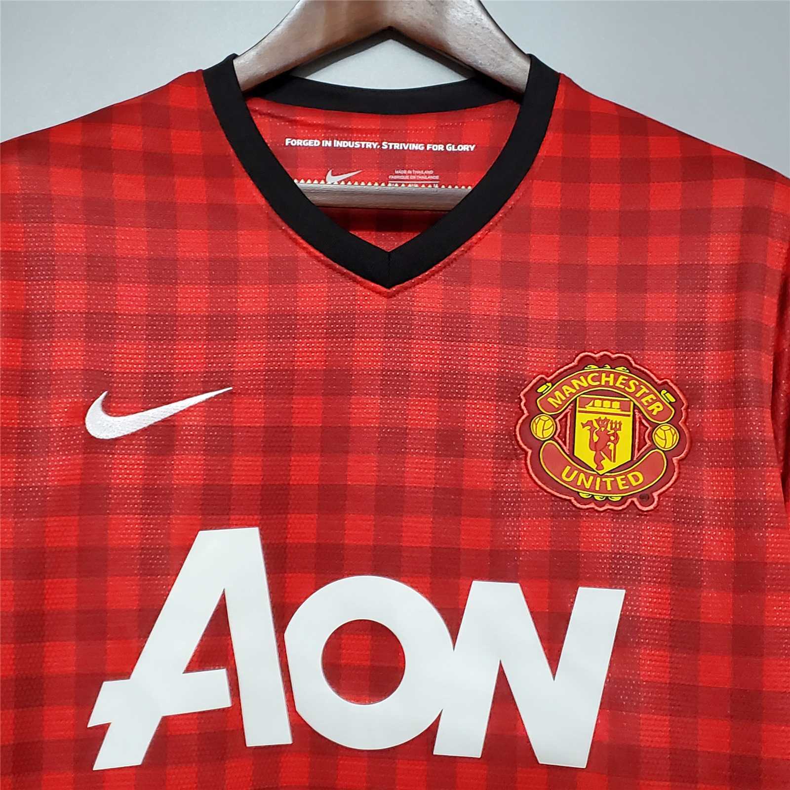 Manchester United 2012/13 Home Retro Jersey - Image 3