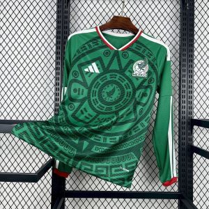 Mexico 2026 World Cup Home Jersey (Fan Version, Long Sleeve)
