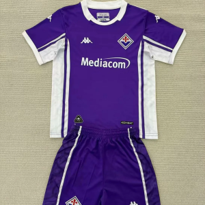 Fiorentina 2025/26 Home Kids Kit