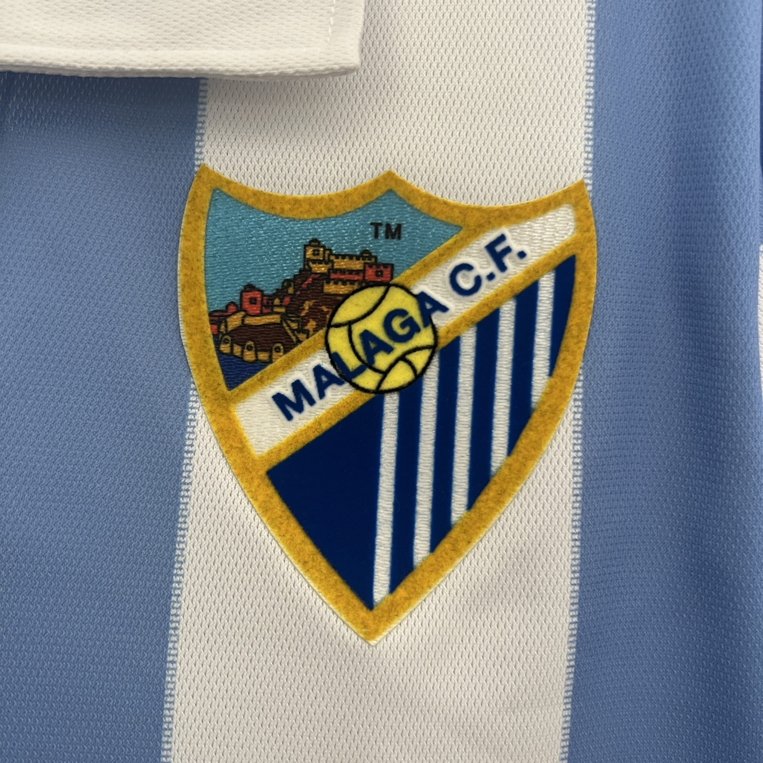 2012/13 Malaga Home Retro Jersey - Image 5
