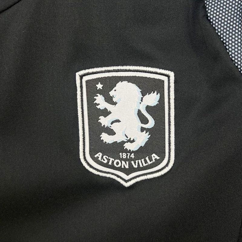 Aston Villa 2025/26 Away Kids Kit - Image 4