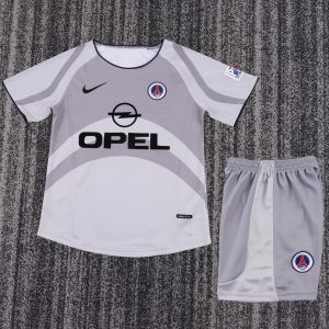 2001/02 PSG Away Retro Kids Kit Replica